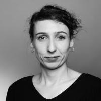 Schwarz Weiß Portrait einer Frau